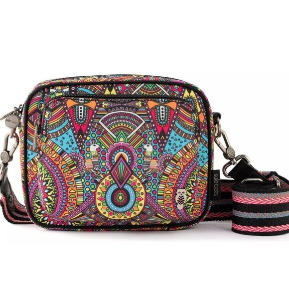 Sakroots colorful Crossbody shoulder handbag, purse, gift versatile could be new - Picture 2 of 10